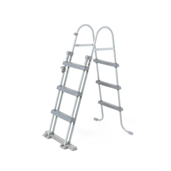 Basen stelażowy Power Steel 404x201x100 Szary 13x6FT BESTWAY 6w1 + Pompa piaskowa + Drabinka